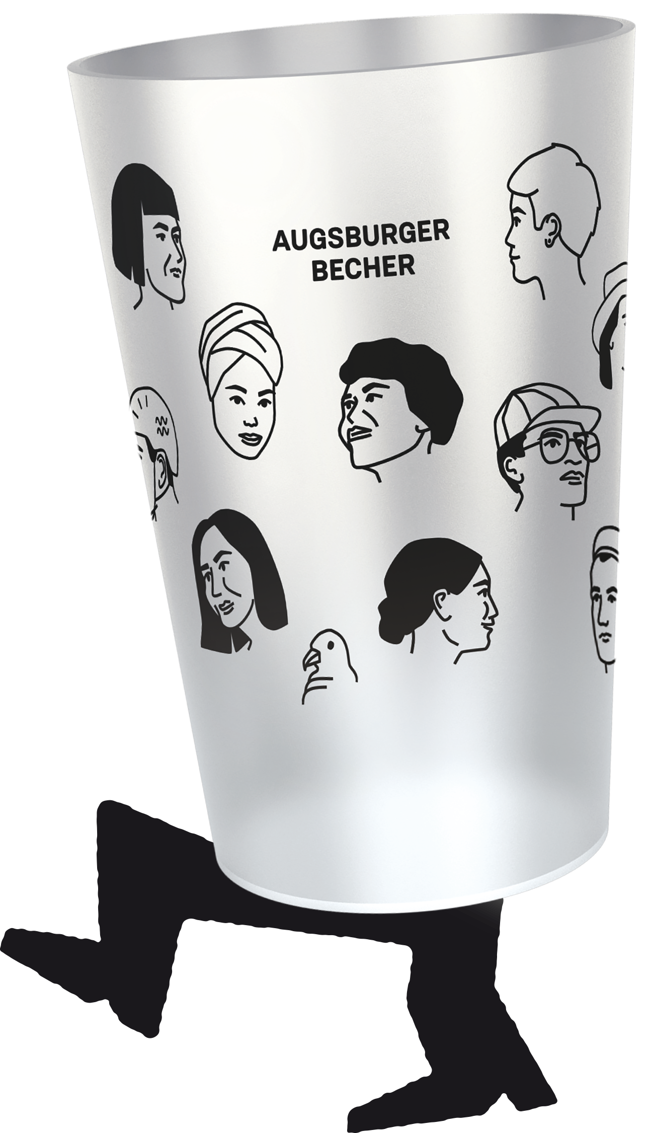 Augsburger Becher Laufender Becher 1296px